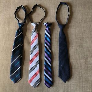 Set of 4 ties